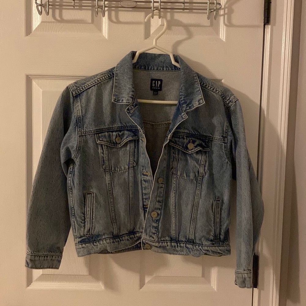 GAP Light Blue Jean Jacket Large